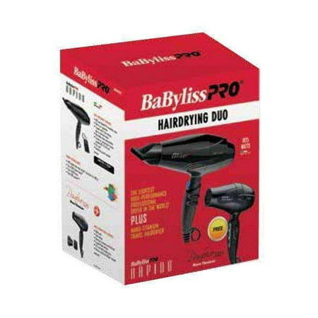 BaByliss Pro RAPIDO 1875W Hair Dryer Duo | Walmart Canada BaByliss Pro RAPIDO 1875W Hair Dryer Duo | Walmart Canada