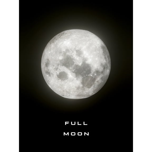 Artery8 Phases of The Moon 32" x 24" Photography Art Prints