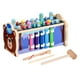 thumbnail image 4 of Wooden Glockenspiel Percussion Fishing Game Motor Skill Educational Toy Pounding Hugo Percusión glockenspiel, 4 of 6