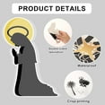 thumbnail image 2 of 82PCS Christmas Nativity Bulletin Board with Borders Christian Bulletin Board Set Merry Christmas Bulletin Board Religious Decorations Jesus Birth Cutout Sunday School Classroom Decor Church Supply, 2 of 7