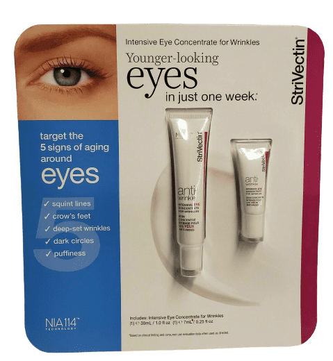 StriVectin Intensive Eye Concentrate NIA114 for Wrinkles. 1.0oz & 0.25oz Set