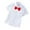 White, variant on Honeeladyy Toddler Kids Big Boy Fashion Cute Solid Color Casual School Uniform Suit Shorts