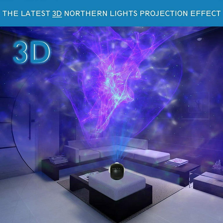 Wireless Aurora Projector Galaxy Northern Night Lights LED Projection Lamp  USB