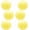 Yellow, variant on 6 Pcs Paper Lanterns 12-Inch Green Chinese Japanese Round Hanging Decoration Paper Lanterns for Halloween Wedding Birthday Paper Lanterns Party Decorations
