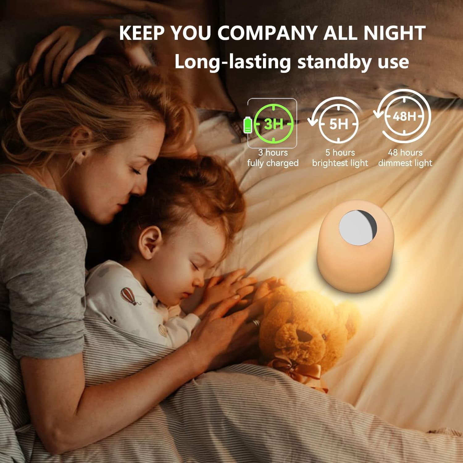 Smart Lamp Alexa Bedside Lamp Bedside Lamps RGB Smart Table Lamp