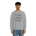 thumbnail image 4 of Basenji Dog Mom Mothers Day Sweatshirt, Gifts, Crewneck, 4 of 4