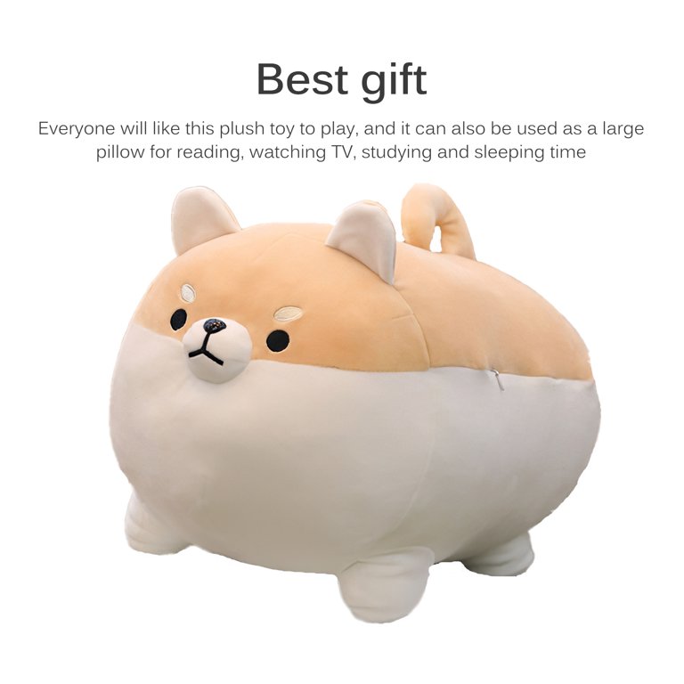 Cartoon Corgi Dog Soft Plush Throw Pillow Animal Pillow Plush Toy