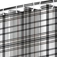 thumbnail image 3 of Black Gray and White Checkered Pattern Shower Curtain 36"x72" ,Bathroom Decorative Shower Curtains Set with 12 Hooks,Modern Waterproof Washable Shower Curtain, 3 of 6