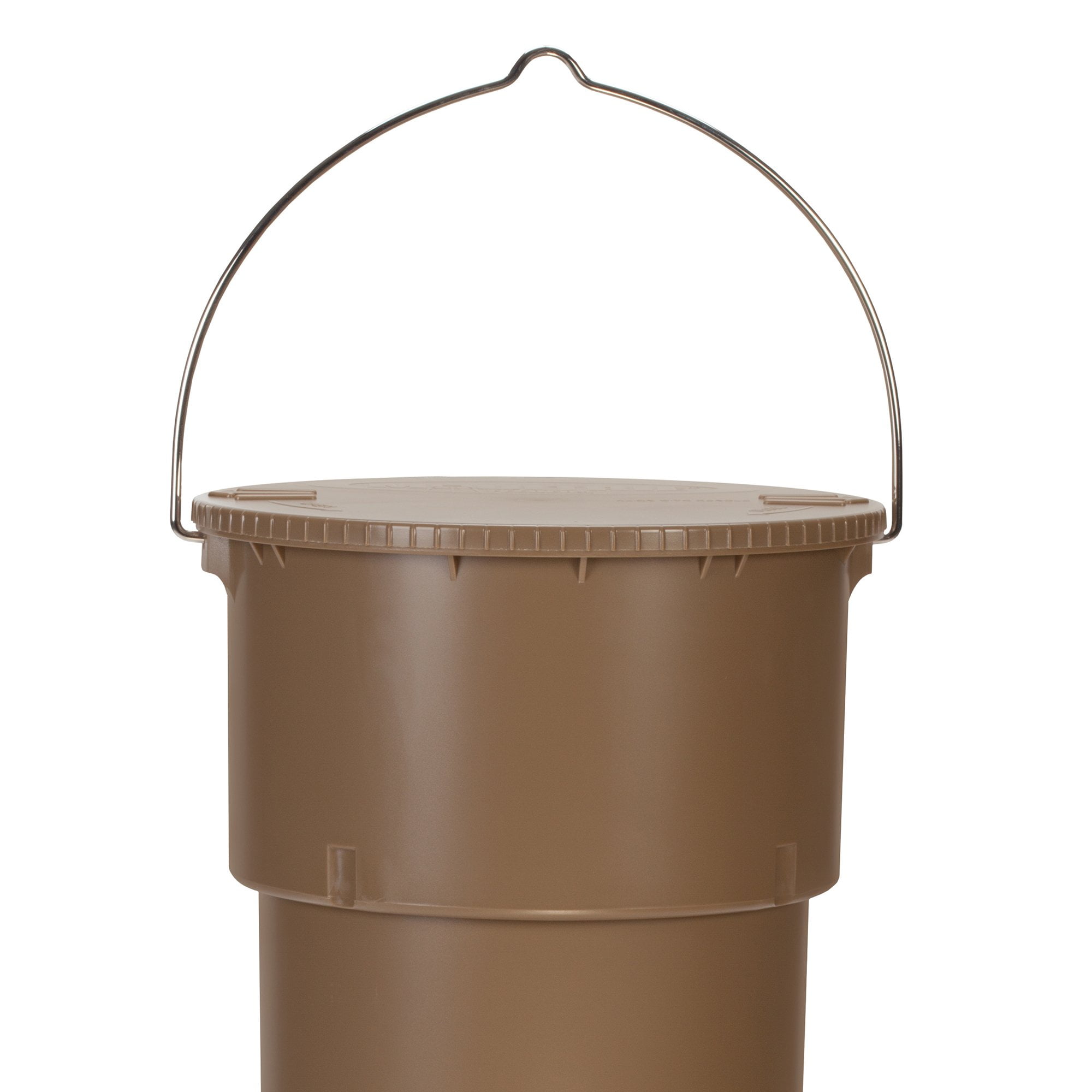 5-Gallon All-In-One Hanging Deer Feeder With Adjustable  Timer Tapered Bucket