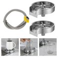 thumbnail image 2 of Automatic Glass Cup Washer Rinser Bar Glass Pitcher Rinser Compatible Beer Coffee Cleaner Spray Glass Rinser Kitchen Sink Accessory With Hose, 2 of 5