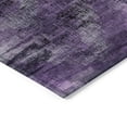 thumbnail image 4 of Addison Rugs Chantille Indoor/Outdoor Transitional Lines Purple Washable Round Rug, 8' x 8', 4 of 6