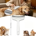 thumbnail image 3 of Deshedding Brush for Cats 6 Inch Pet Remover Brush Cat Remover Dog Grooming Brush Pet Grooming Brush for Removing Loose and Tangled White, 1 Pack, 3 of 7