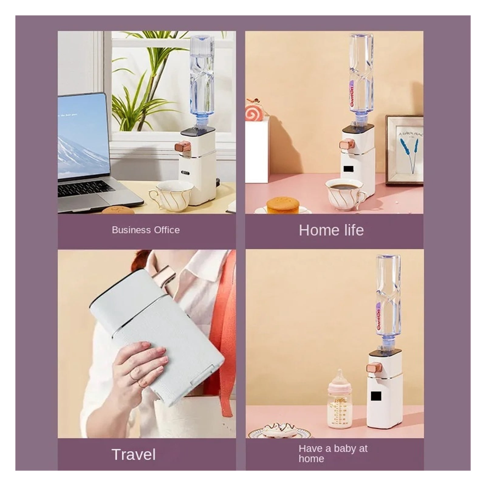 3s Instant Hot Water Dispenser, Baby Bottle Dispenser, Mineral/Bottled Water Dispenser, Water Warmer For Travel, Hotel ,Safety Performance