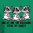 thumbnail image 3 of CafePress - One By One The Raccoons Dark T Shirt - Men's Classic Graphic Cotton T-Shirt, 3 of 4