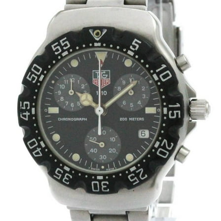 Pre-Owned TAG HEUER Fomula 1 Chronograph Stainless Steel Quartz Mens Watch 571.513T (Good)
