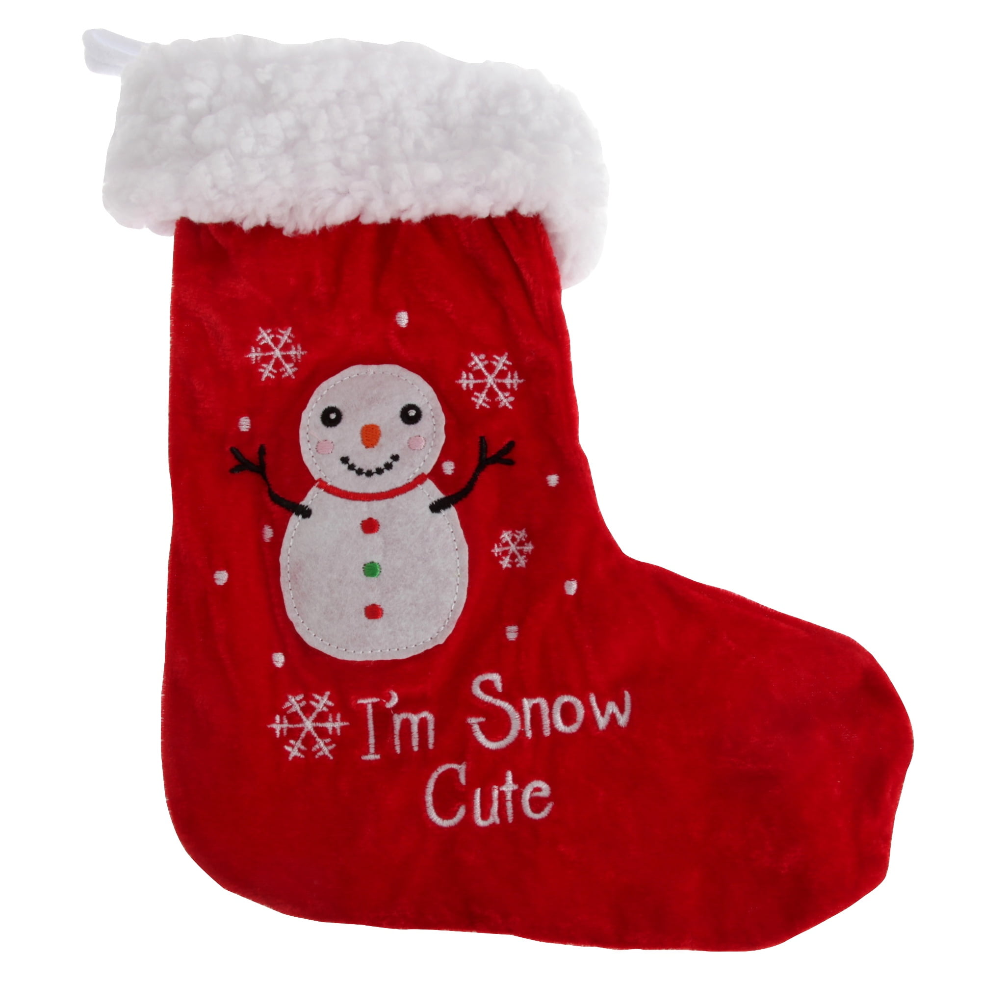 Nursey Time Baby Boys Girls Christmas Stocking Walmart Com Walmart Com