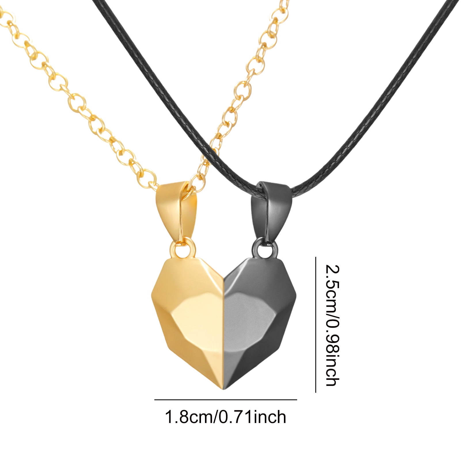 Lady Alloy Triangle Full Crystal Photo Frame Pendant Floating Locket Necklace