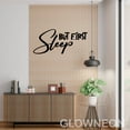 thumbnail image 4 of Glowneon But First Sleep Bedroom Decor, Modern Bedroom Metal Wall Art, 4 of 5
