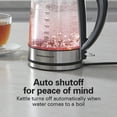 thumbnail image 6 of Hamilton Beach Double Wall Electric Kettle, Tea & Water Kettle with LED Lights & Auto-Shutoff, 1.7L, 6 of 9