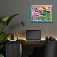 thumbnail image 6 of Epic Art 'Alligator 3' by Dean Russo, Acrylic Glass Wall Art, 16"x12", 6 of 8