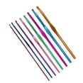 thumbnail image 1 of Less Than 5 Needle and Thread Kit 8Pcs Multicolor Aluminum Crochet Hooks Knitting Needles Craft Yarn 2 5.5mm, 1 of 4