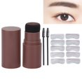 thumbnail image 3 of Kit de Formacia de Sello de Cejas Cowerbrow Powder Stick 10 Plantillas Cepillo Herramientas de Maquillaje de Cejas 1.8g, 3 of 7