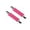 Hot Pink, variant on Duck-bill Metal Elastic Clips Anti-lost Holders Portable Sturdy Fasteners for Mittens Gloves Daily Use