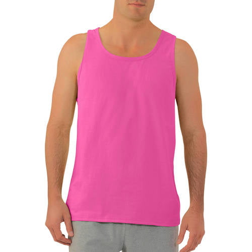 Fruit of the Loom - Fruit of the Loom Men's soft jersey tag free tank ...