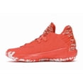 thumbnail image 3 of Adi-das mens DAME 7 I AM MY OWN FAN SHOES Size 13.5 Solar Red, 3 of 6