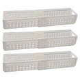 thumbnail image 1 of Bac de Rangement Pliable, Bac de Rangement en Plastique Multifonctionnel Boîte de Rangement Rétractable Empilable Extensible Contenant de Rangement Polyvalent pour Fournitures de Cuisine Maison Bureau, 1 of 7