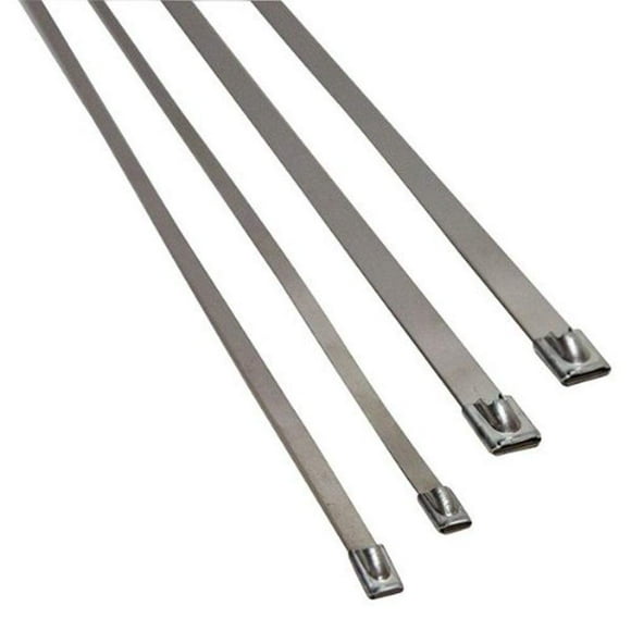 Heatshield Products 351002 Thermal Tie 5/16" Wide x 8" Long Stainless Steel Locking Tie