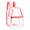 Pink, variant on 12Inch Clear Backpacks Purses Small Stadium Approved Transparent Travel Daypacks Teenager Cute Backpack Bookbag Over 7 Years Old