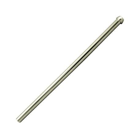 Westbrass D121-05 .38 in. OD Bullnose Faucet Riser - Polished Nickel