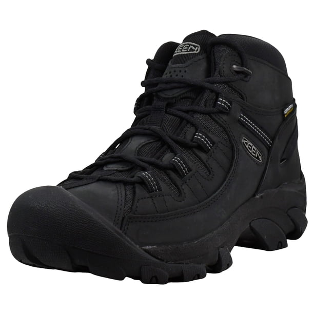 Botas de Senderismo Impermeables KEEN Targhee 2 Mid para Hombre, Negras
