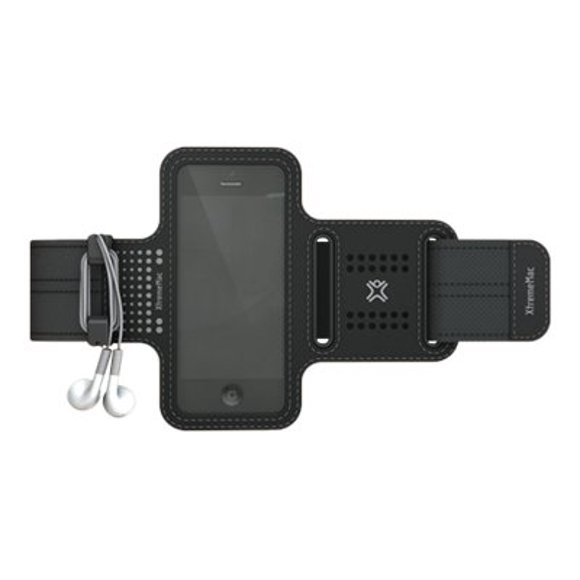 XtremeMac SportWrap - Arm pack for cell phone / player - neoprene, Lycra - black