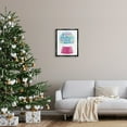 thumbnail image 3 of Stupell Industries Romantic Snowflake Kisses Snow Globe Winter Quote Graphic Art Metallic Gold Floating Framed Canvas Print Wall Art, Design by Kamdon Kreations, 3 of 5