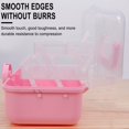 thumbnail image 2 of HLONK 3 Layers Plastic Portable Storage Box Multipurpose Portable Storage Box Handled Storage Case for Art Craft and Cosmetic School Supply Office Supply, 2 of 5