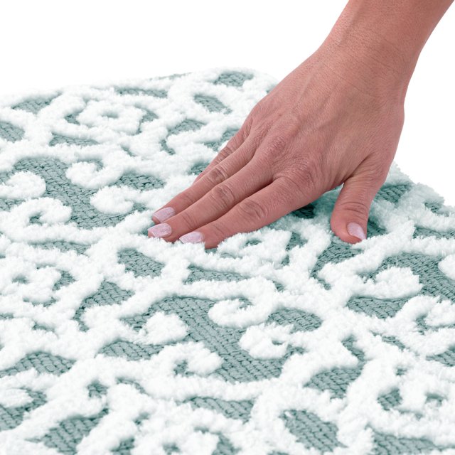 Better Homes & Gardens Jacquard Memory Foam Bath Rug, 1 Each