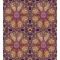 thumbnail image 3 of Purple Mandala Duvet Cover Set, Bohemian Motif Style Design Universe Image, Decorative 2 Piece Bedding Set with 1 Pillow Shams, Twin Size, Purple Yellow, by Ambesonne, 3 of 3