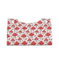 thumbnail image 2 of Picia Amanita Red Mushroom Pattern Long Tissue Box Cover,PVC Leather Triangle Holder,Tissue Box Holder with Magnetic Bottom,Facial Paper Organizer Dispenser-7.9"X4.9"X4.5", 2 of 9