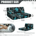 thumbnail image 7 of FOR U DESIGNS Butterfly Branch Pattern 2 Pcs RV Dinette Cushion Covers Breathable RV Couch Cover Elastic Loveseat Sofa Chair Cover Furniture Protector for RV Camper Car Bench, 7 of 7