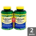 Spring Valley Calcium Plus Vitamin D3 Dietary Supplement, 600 mg, 250