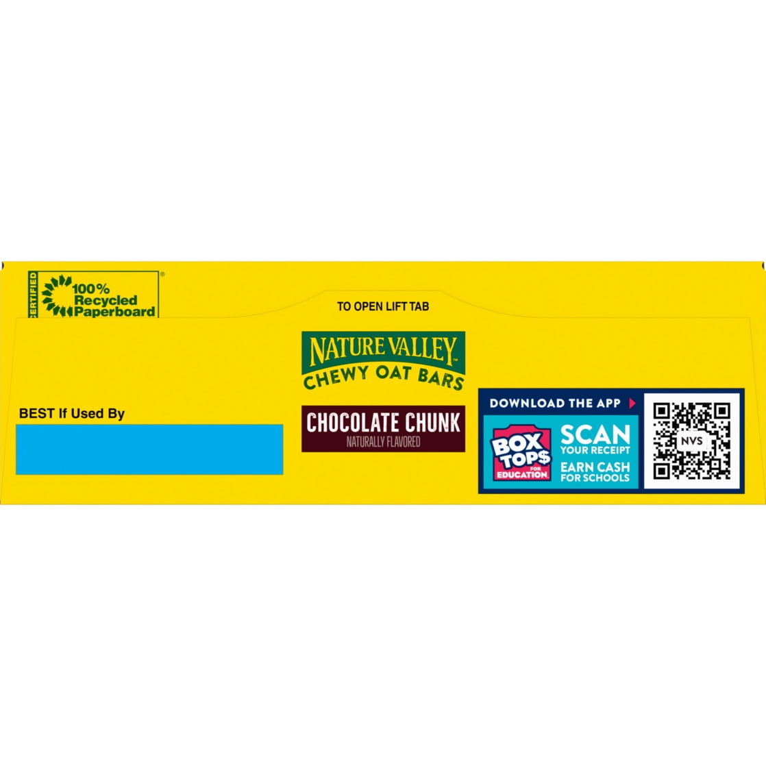 Nature Valley Chocolate Chunk Chewy Oat Bar 12 Count, 10.68 OZ
