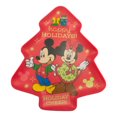 thumbnail image 1 of Bandeja Disney Mickey de Melamina en Forma de Árbol de Navidad para Alimentos, 1 of 4