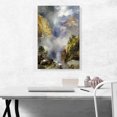 thumbnail image 2 of ARTCANVAS Mist In the Canyon Canvas Art Print by Thomas Moran - Size: 26" x 18" (1.50" Deep), 2 of 9