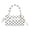 White, variant on Women’s White Polka Dot Shoulder Bags Round Boston Crossbody Bag Glossy Purses Women Satchel Handbag Cute Mini Bucket Bag Trendy