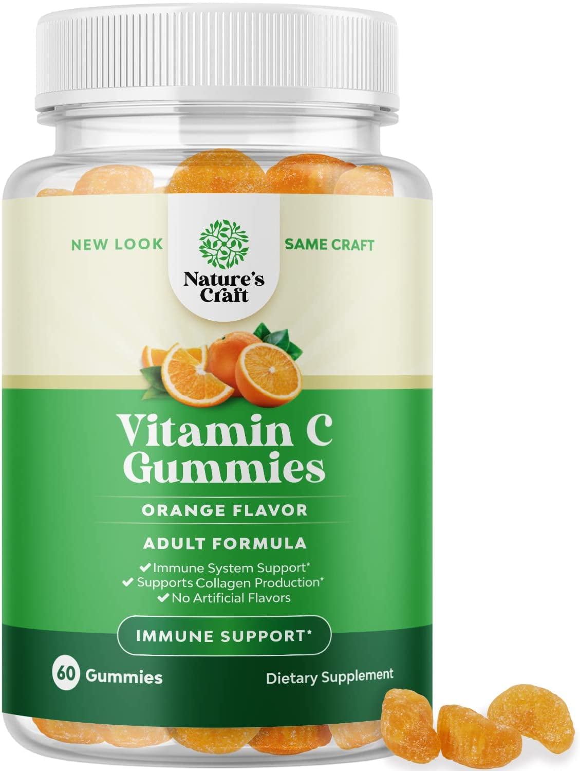Delicious Vitamin C Gummies for Adults Nature's Craft Chewable