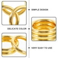 thumbnail image 3 of BRIGHTFUFU 6Ud Para Servilletas Dorados Para De Bodas Y Moderno, 3 of 6