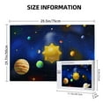 thumbnail image 4 of Rateoe Solar System Pattern Wooden Picture Puzzle ,1000 Piece Jigsaw Puzzle ,Family Fun Puzzle, Home Décor Puzzle, Gift Puzzle(Horizontal style), 4 of 9