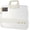 White, variant on Portable File Box Clear Waterproof Document Storage Box with Snaps PP Files Organizer Cases for A4 Paper Magazines Notebooks School or Office Supplies (1 pcs, Brown)